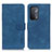 Funda de Cuero Cartera con Soporte Carcasa K09Z para OnePlus Nord N200 5G Azul