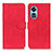 Funda de Cuero Cartera con Soporte Carcasa K09Z para Oppo A1 5G Rojo