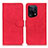 Funda de Cuero Cartera con Soporte Carcasa K09Z para Oppo Find X5 5G Rojo