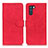 Funda de Cuero Cartera con Soporte Carcasa K09Z para Oppo K9 Pro 5G Rojo