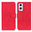 Funda de Cuero Cartera con Soporte Carcasa K09Z para Oppo Reno8 Lite 5G Rojo