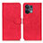 Funda de Cuero Cartera con Soporte Carcasa K09Z para Oppo Reno9 5G Rojo