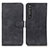 Funda de Cuero Cartera con Soporte Carcasa K09Z para Sony Xperia 1 III Negro