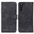 Funda de Cuero Cartera con Soporte Carcasa K09Z para Sony Xperia 10 III Lite Negro