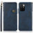 Funda de Cuero Cartera con Soporte Carcasa K09Z para Xiaomi Redmi Note 11 4G (2021) Azul