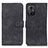 Funda de Cuero Cartera con Soporte Carcasa K09Z para Xiaomi Redmi Note 12R Pro 5G Negro