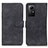 Funda de Cuero Cartera con Soporte Carcasa K09Z para Xiaomi Redmi Note 12S Negro