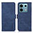 Funda de Cuero Cartera con Soporte Carcasa K09Z para Xiaomi Redmi Note 13 Pro 5G Azul