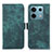 Funda de Cuero Cartera con Soporte Carcasa K09Z para Xiaomi Redmi Note 13 Pro 5G Verde