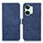 Funda de Cuero Cartera con Soporte Carcasa K10Z para OnePlus Ace 2V 5G Azul