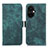 Funda de Cuero Cartera con Soporte Carcasa K10Z para OnePlus Nord N30 5G Verde