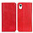 Funda de Cuero Cartera con Soporte Carcasa K10Z para Samsung Galaxy A23s Rojo