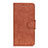 Funda de Cuero Cartera con Soporte Carcasa L01 para Alcatel 1X (2019) Marron