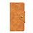 Funda de Cuero Cartera con Soporte Carcasa L01 para Asus Zenfone Max ZB555KL Naranja