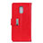 Funda de Cuero Cartera con Soporte Carcasa L01 para Asus ZenFone V Live Rojo