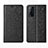 Funda de Cuero Cartera con Soporte Carcasa L01 para Huawei Honor Play4T Pro Negro