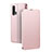 Funda de Cuero Cartera con Soporte Carcasa L01 para Huawei Nova 6 5G Oro Rosa