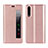 Funda de Cuero Cartera con Soporte Carcasa L01 para Huawei P20 Pro Oro Rosa