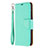 Funda de Cuero Cartera con Soporte Carcasa L01 para Huawei P40 Lite E Verde