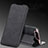 Funda de Cuero Cartera con Soporte Carcasa L01 para Samsung Galaxy A80 Negro