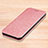 Funda de Cuero Cartera con Soporte Carcasa L01 para Xiaomi Redmi Note 7 Rosa