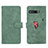 Funda de Cuero Cartera con Soporte Carcasa L01Z para Asus ROG Phone 3 Strix ZS661KS Verde