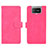 Funda de Cuero Cartera con Soporte Carcasa L01Z para Asus ZenFone 8 Flip ZS672KS Rosa Roja