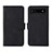 Funda de Cuero Cartera con Soporte Carcasa L01Z para Google Pixel 6a 5G Negro