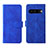 Funda de Cuero Cartera con Soporte Carcasa L01Z para Google Pixel 7 Pro 5G Azul