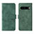 Funda de Cuero Cartera con Soporte Carcasa L01Z para Google Pixel 7 Pro 5G Verde