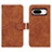 Funda de Cuero Cartera con Soporte Carcasa L01Z para Google Pixel 8 5G Marron