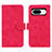 Funda de Cuero Cartera con Soporte Carcasa L01Z para Google Pixel 8 5G Rosa Roja