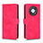 Funda de Cuero Cartera con Soporte Carcasa L01Z para Huawei Enjoy 50 Pro Rosa Roja