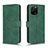 Funda de Cuero Cartera con Soporte Carcasa L01Z para Huawei Enjoy 50z Verde