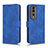 Funda de Cuero Cartera con Soporte Carcasa L01Z para Huawei Honor 80 Pro Flat 5G Azul