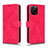 Funda de Cuero Cartera con Soporte Carcasa L01Z para Huawei Nova Y61 Rosa Roja