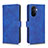 Funda de Cuero Cartera con Soporte Carcasa L01Z para Huawei Nova Y70 Azul