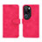 Funda de Cuero Cartera con Soporte Carcasa L01Z para Huawei P60 Art Rosa Roja