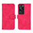 Funda de Cuero Cartera con Soporte Carcasa L01Z para Huawei P60 Pro Rosa Roja