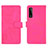 Funda de Cuero Cartera con Soporte Carcasa L01Z para LG Stylo 7 Rosa Roja