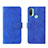 Funda de Cuero Cartera con Soporte Carcasa L01Z para Motorola Moto E40 Azul