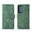 Funda de Cuero Cartera con Soporte Carcasa L01Z para Motorola Moto Edge (2021) 5G Verde