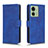 Funda de Cuero Cartera con Soporte Carcasa L01Z para Motorola Moto Edge (2023) 5G Azul