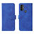 Funda de Cuero Cartera con Soporte Carcasa L01Z para Motorola Moto G Play Gen 2 Azul