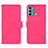 Funda de Cuero Cartera con Soporte Carcasa L01Z para Motorola Moto G40 Fusion Rosa Roja