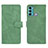 Funda de Cuero Cartera con Soporte Carcasa L01Z para Motorola Moto G40 Fusion Verde