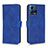 Funda de Cuero Cartera con Soporte Carcasa L01Z para Motorola Moto S30 Pro 5G Azul