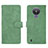 Funda de Cuero Cartera con Soporte Carcasa L01Z para Nokia 1.4 Verde