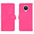 Funda de Cuero Cartera con Soporte Carcasa L01Z para Nokia 6.3 Rosa Roja