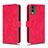 Funda de Cuero Cartera con Soporte Carcasa L01Z para Nokia C210 Rosa Roja